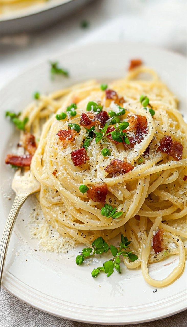 Homemade Spaghetti Carbonara | Authentic Roman 5-Ingredient Pasta Recipe