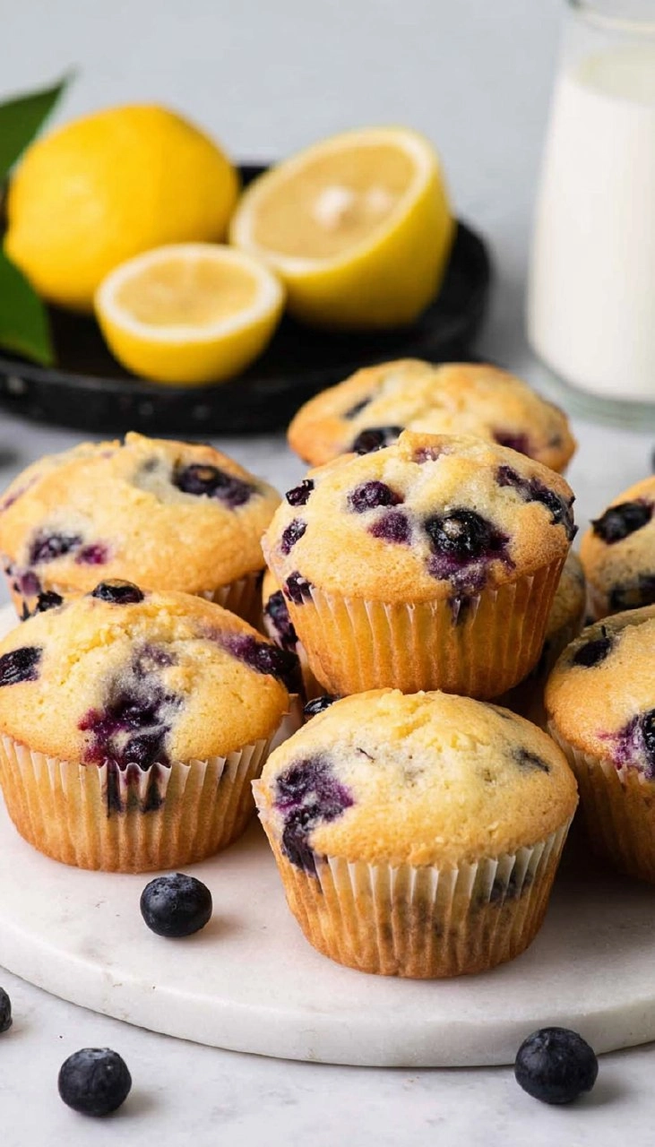 Lemon Blueberry Muffins