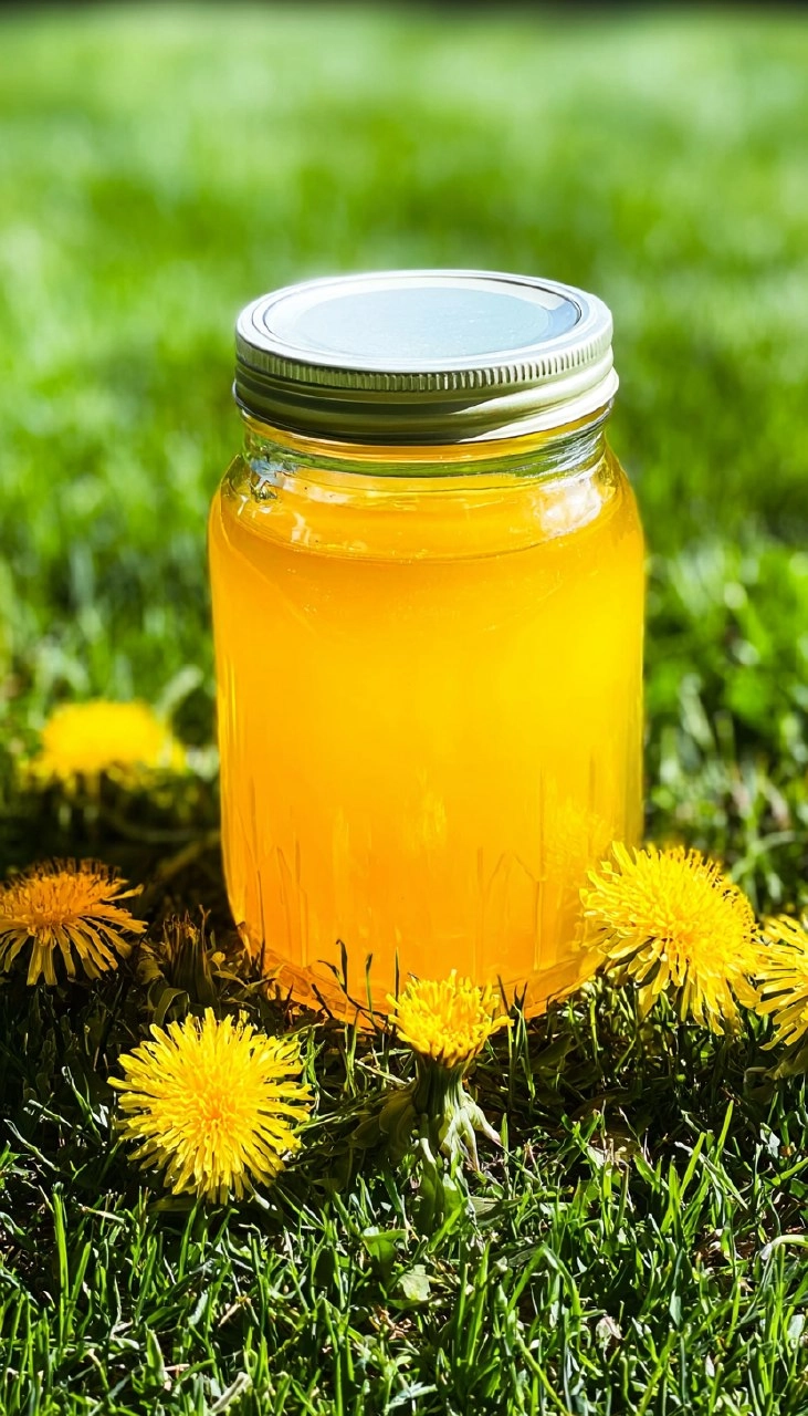 Mom's Dandelion Jelly (Spring Foraging) 90 Mom's Dandelion Jelly (Spring Foraging)