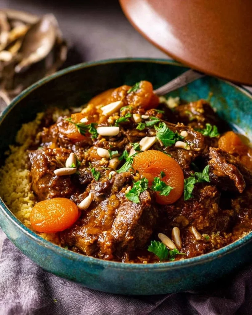 Moroccan-Lamb-Tagine-Slow-Braised-Easter-Centerpiece-with-Apricots-Spices-Recipe