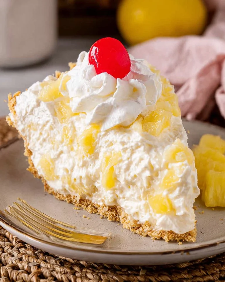 No-Bake-Pineapple-Pie-Recipe