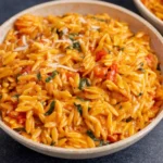 One Pot Creamy Tomato Orzo 148 One-Pot-Creamy-Tomato-Orzo-Recipe