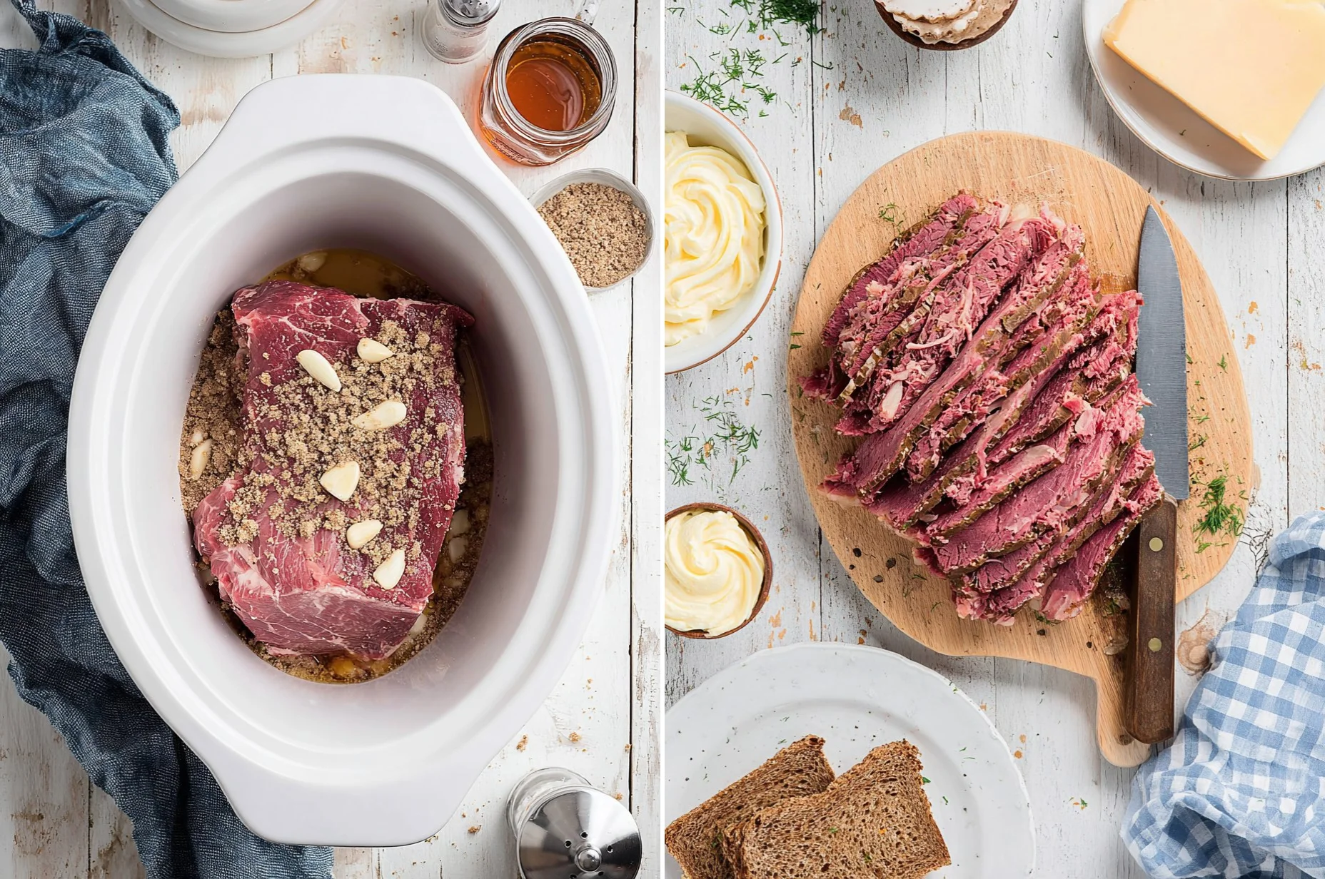 Slow Cooker Pastrami | Easy Crockpot Dinner
