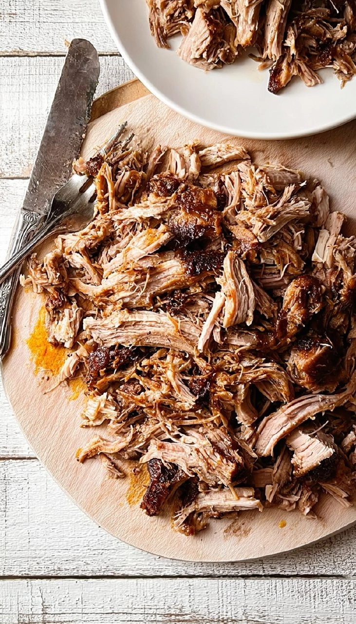 Slow Cooker Pulled Pork | Easy 6-Ingredient Set-It & Forget-It BBQ