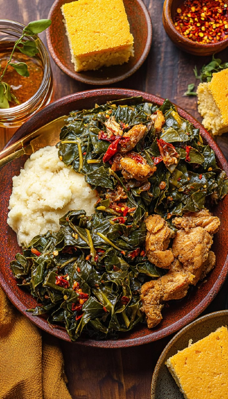Slow-Simmered Smoky Southern Collard Greens 137 Slow-Simmered Smoky Southern Collard Greens