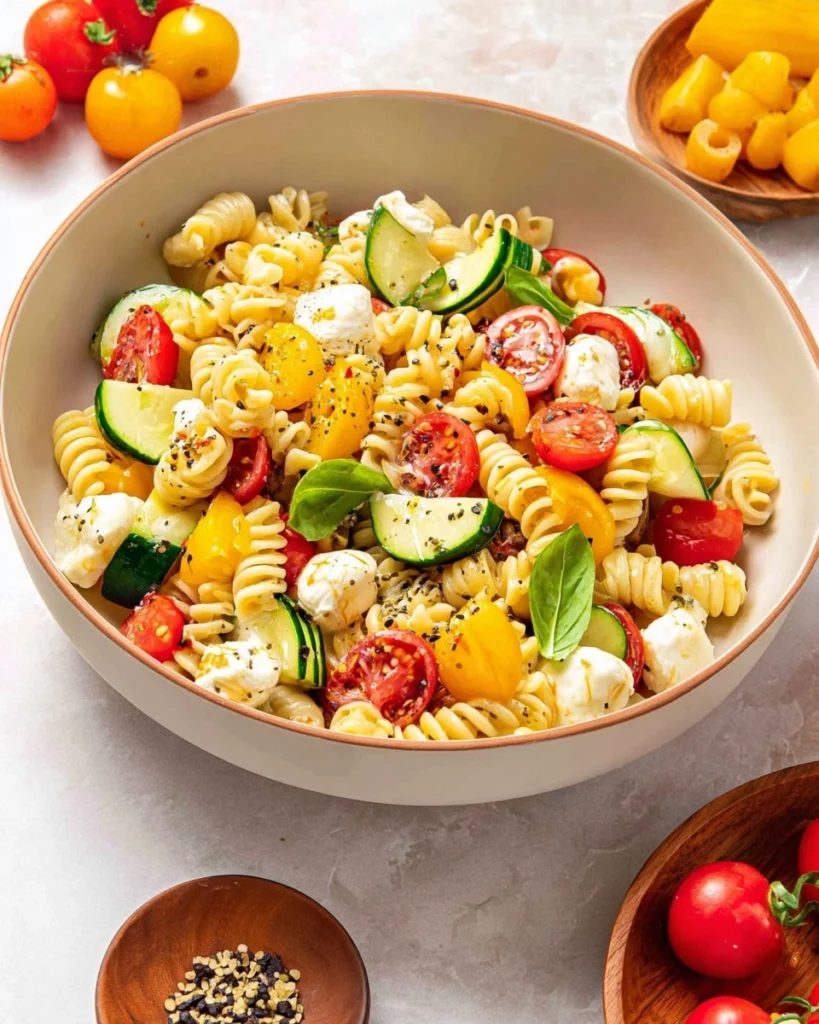 Summer-Pasta-Salad-with-White-Balsamic-Vinaigrette-Recipe