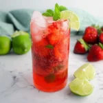 Virgin-Strawberry-Mojito-Mocktail-Recipe