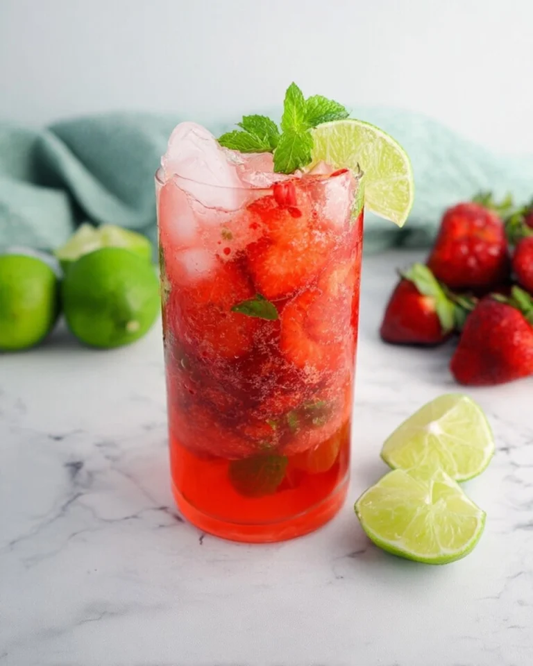 Virgin Strawberry Mojito Mocktail 87 Virgin-Strawberry-Mojito-Mocktail-Recipe