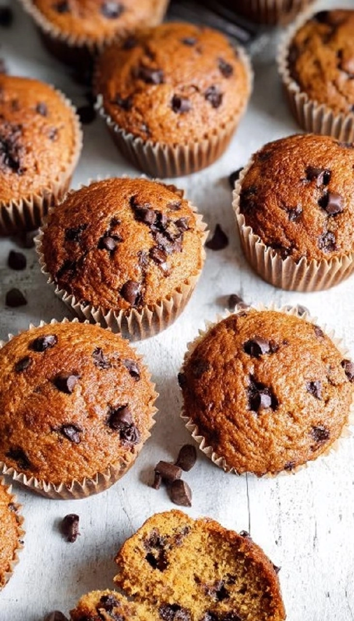 Almond Flour Chocolate Chip Muffins (Soft, Moist & Easy One Bowl)