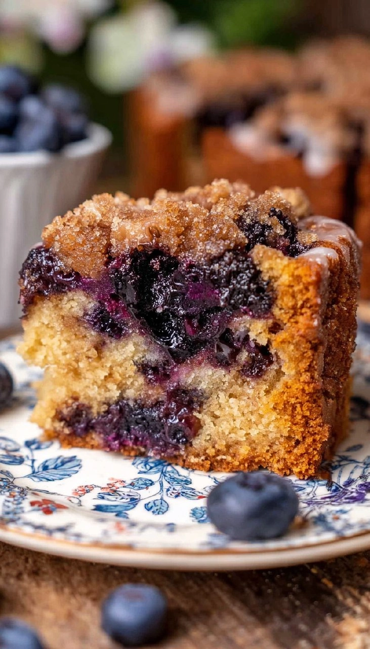 Blueberry Coffee Cake 155 Blueberry Coffee Cake