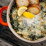 Campfire-Spinach-Artichoke-Dip-Recipe