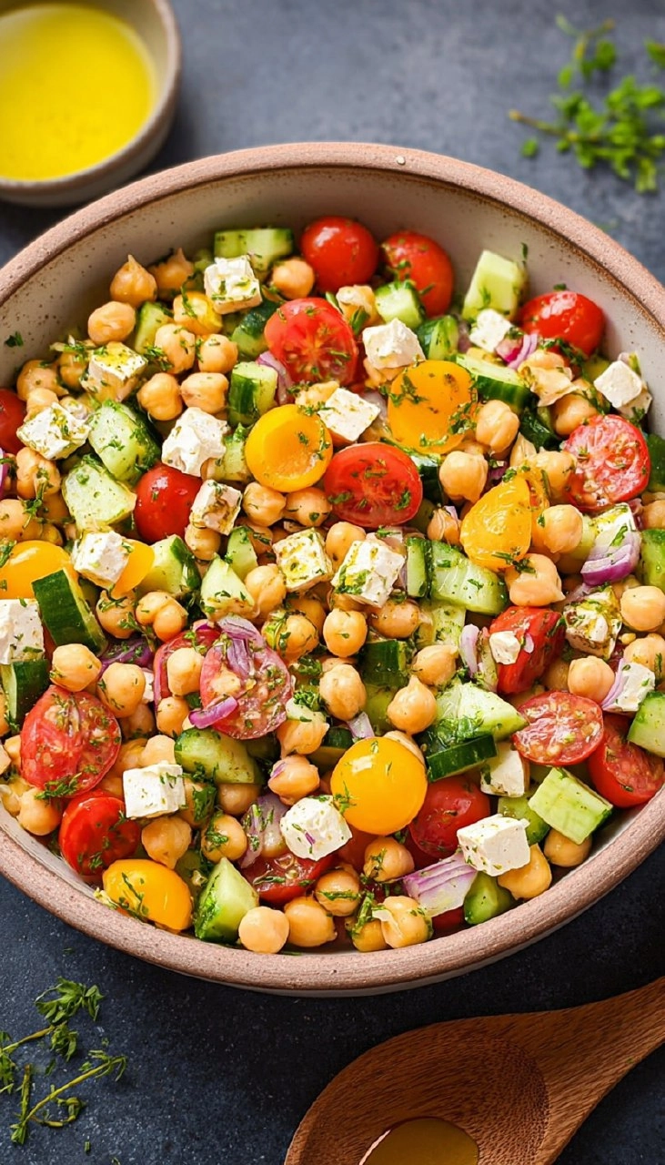 Chickpea Salad 100 Chickpea Salad