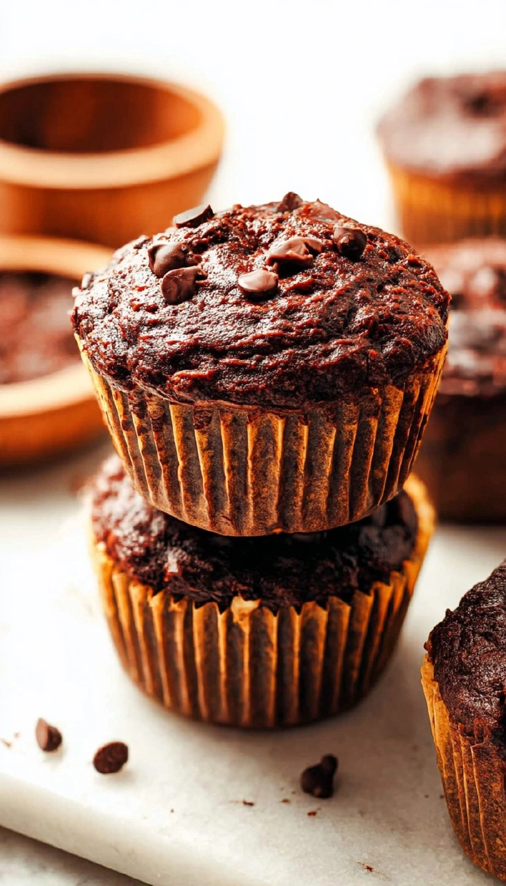 Chocolate Banana Muffins 100 Chocolate Banana Muffins