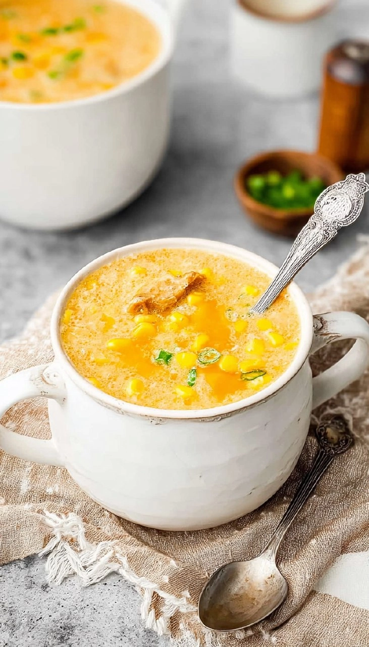 Creamy Homemade Corn Chowder 105 Creamy Homemade Corn Chowder