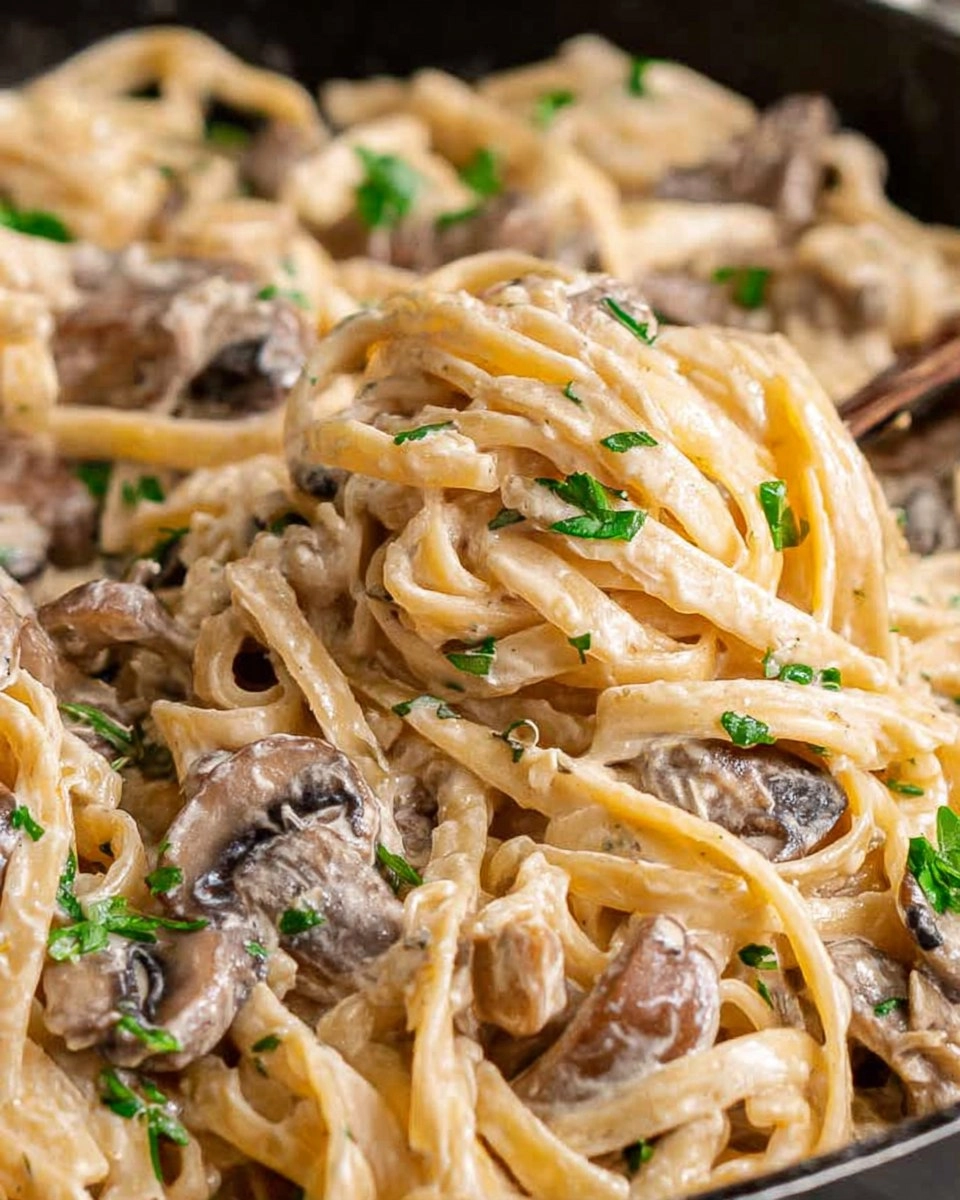 Creamy Mushroom Pasta