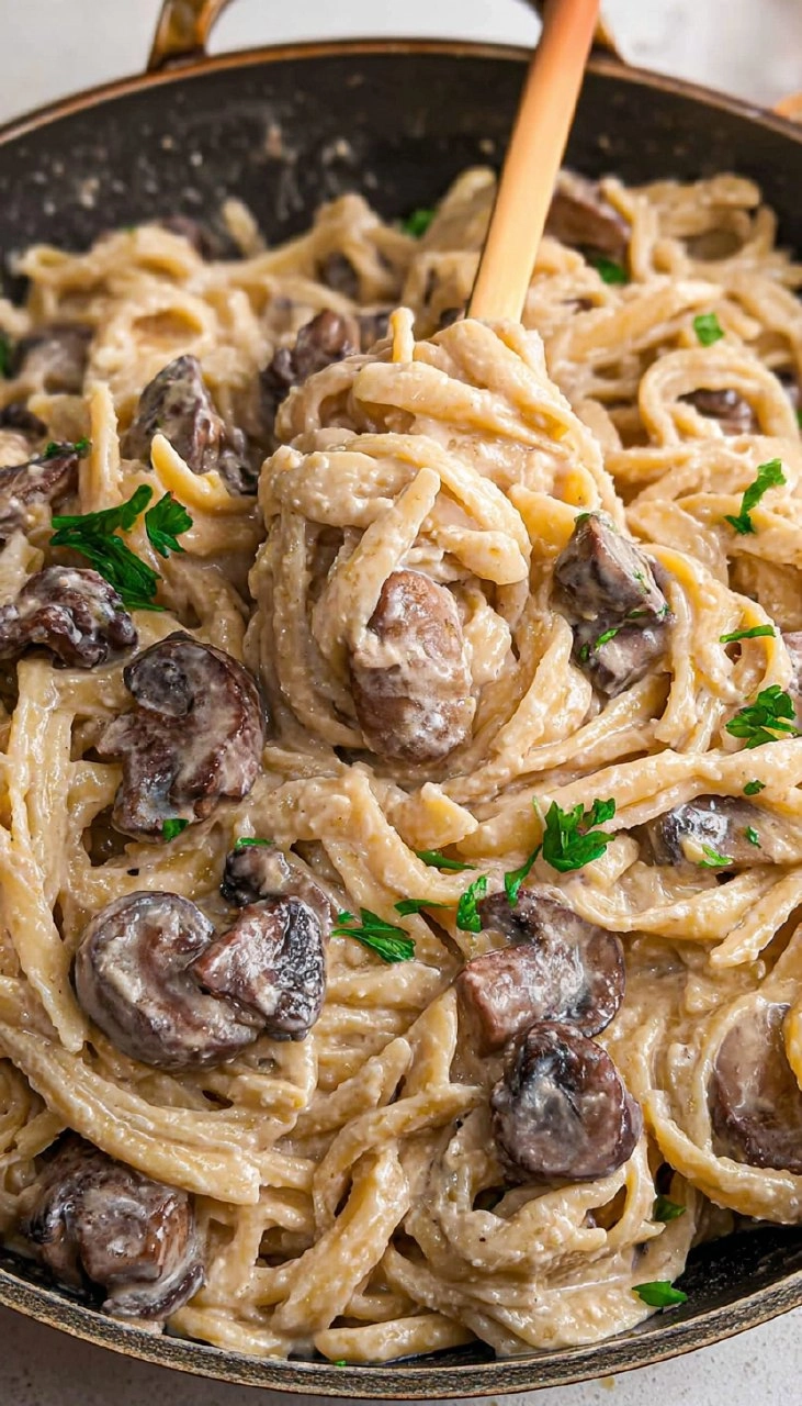 Creamy Mushroom Pasta