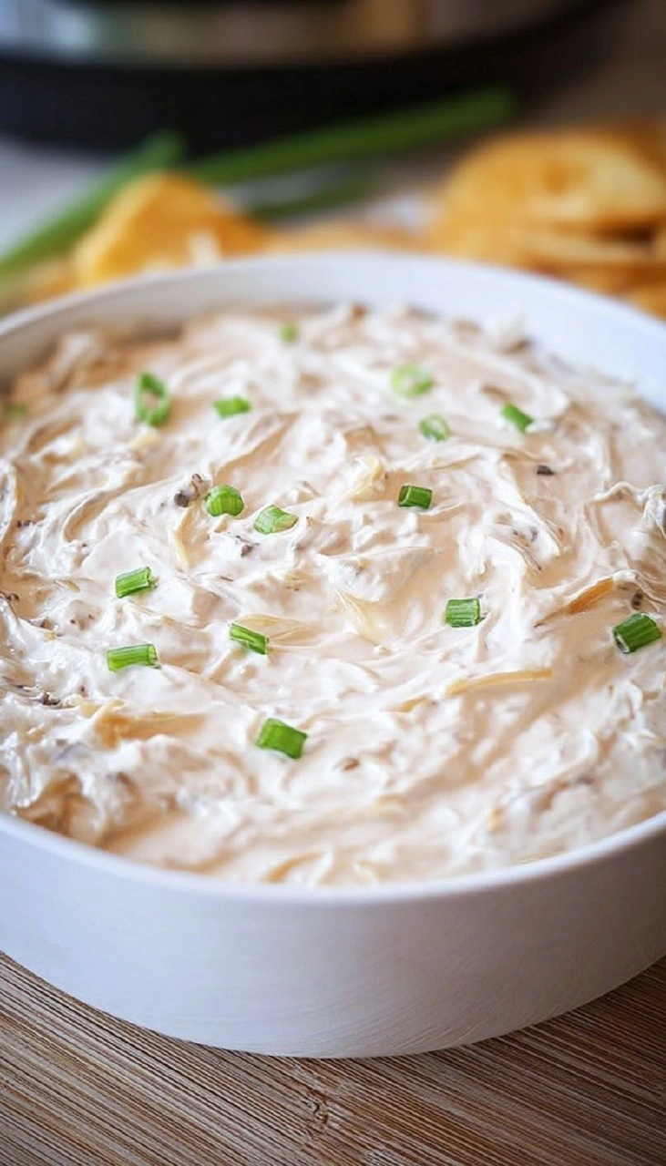 Crockpot Onion Dip