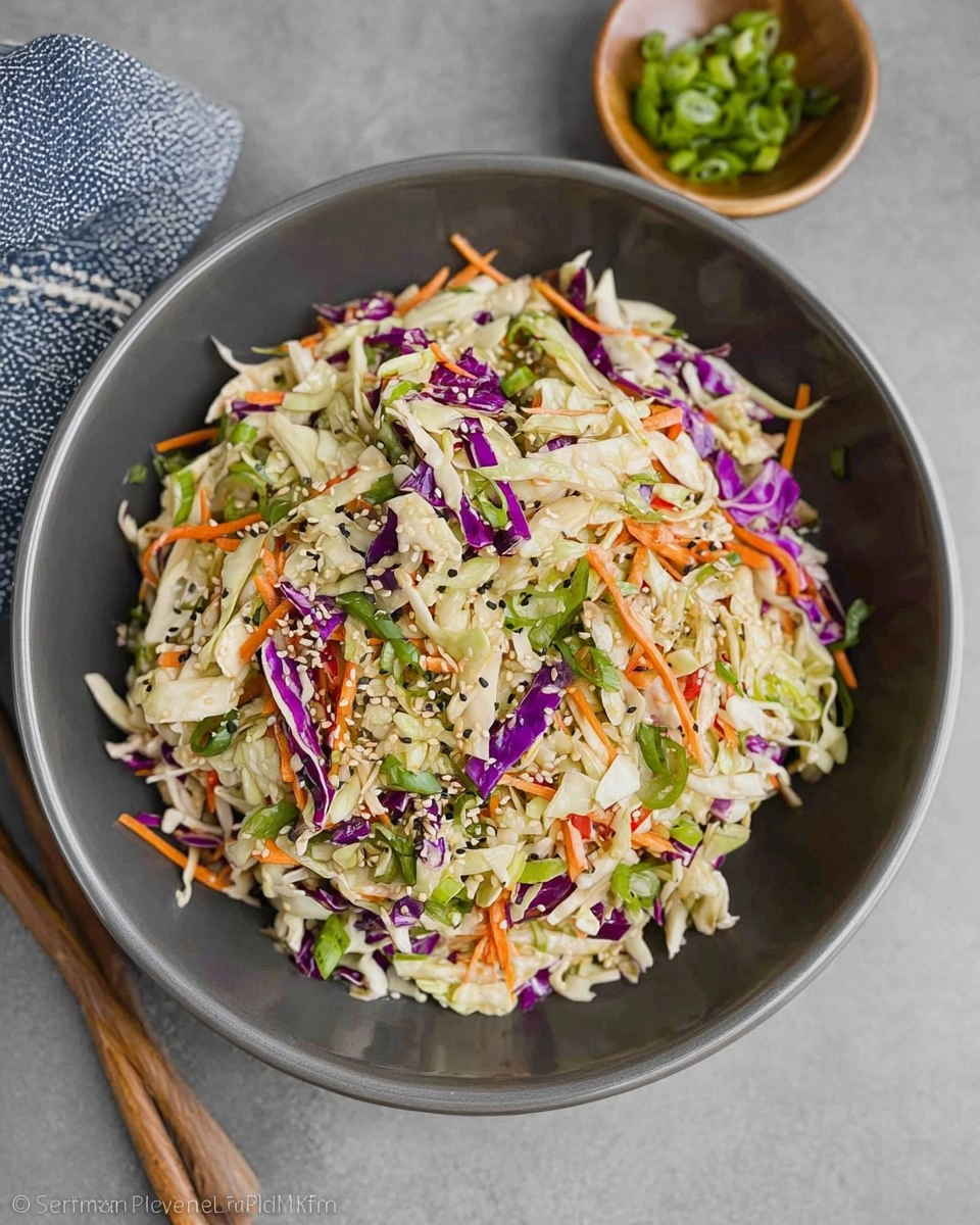 Easy Asian Slaw