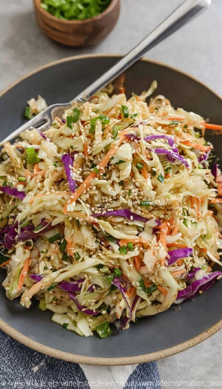 Easy Asian Slaw