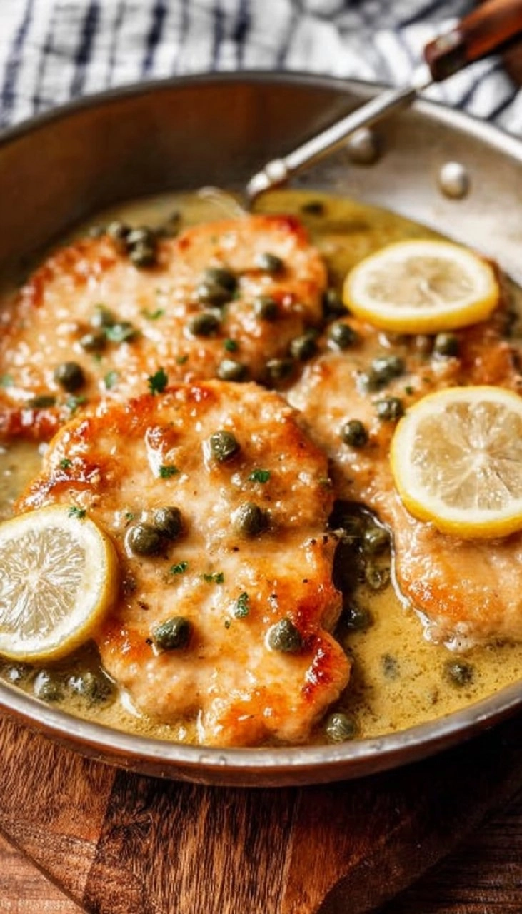 Easy Lemon Chicken Piccata (One Skillet, Paleo, Whole30, Gluten Free)