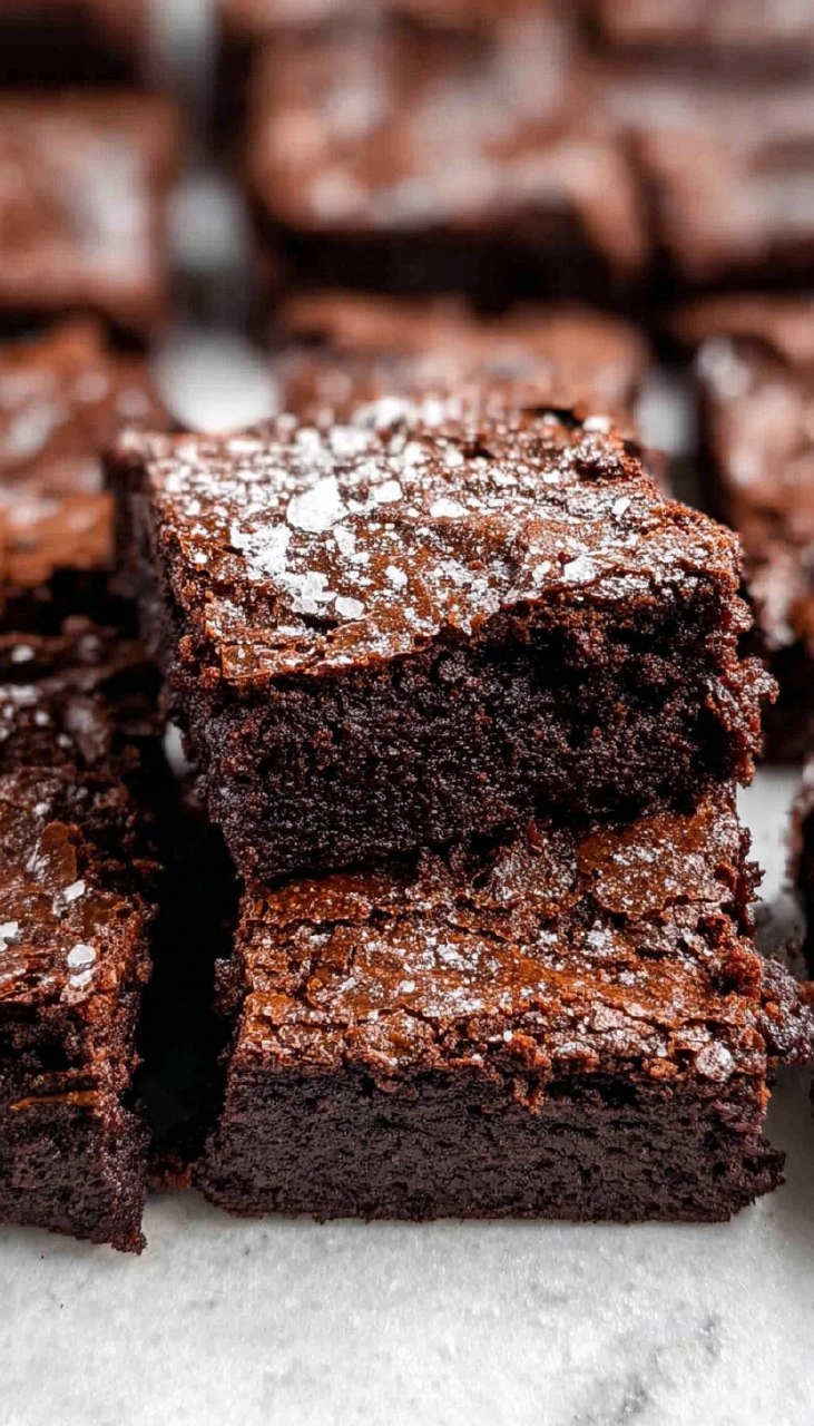 Fudgy Vegan Brownies (Applesauce Brownies)