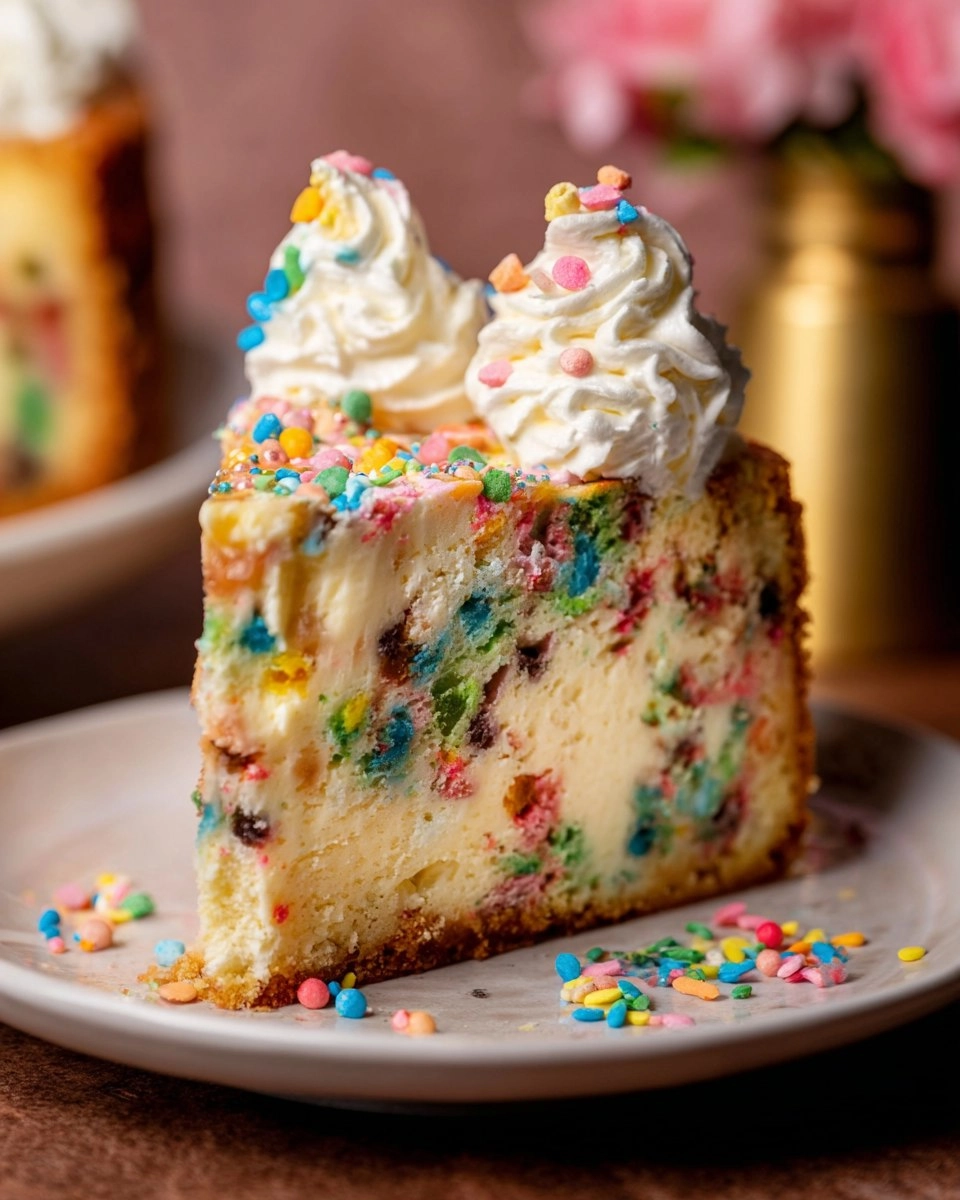 Funfetti Cake Cheesecake