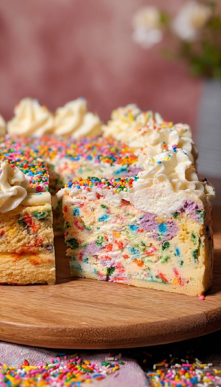 Funfetti Cake Cheesecake