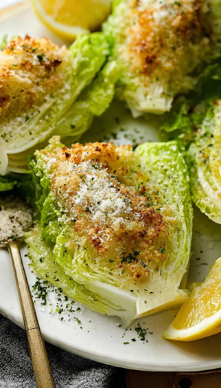 Lemon Parmesan Wedge Salad