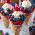 No-Bake-4th-of-July-Patriotic-Fruit-Cones-Recipe