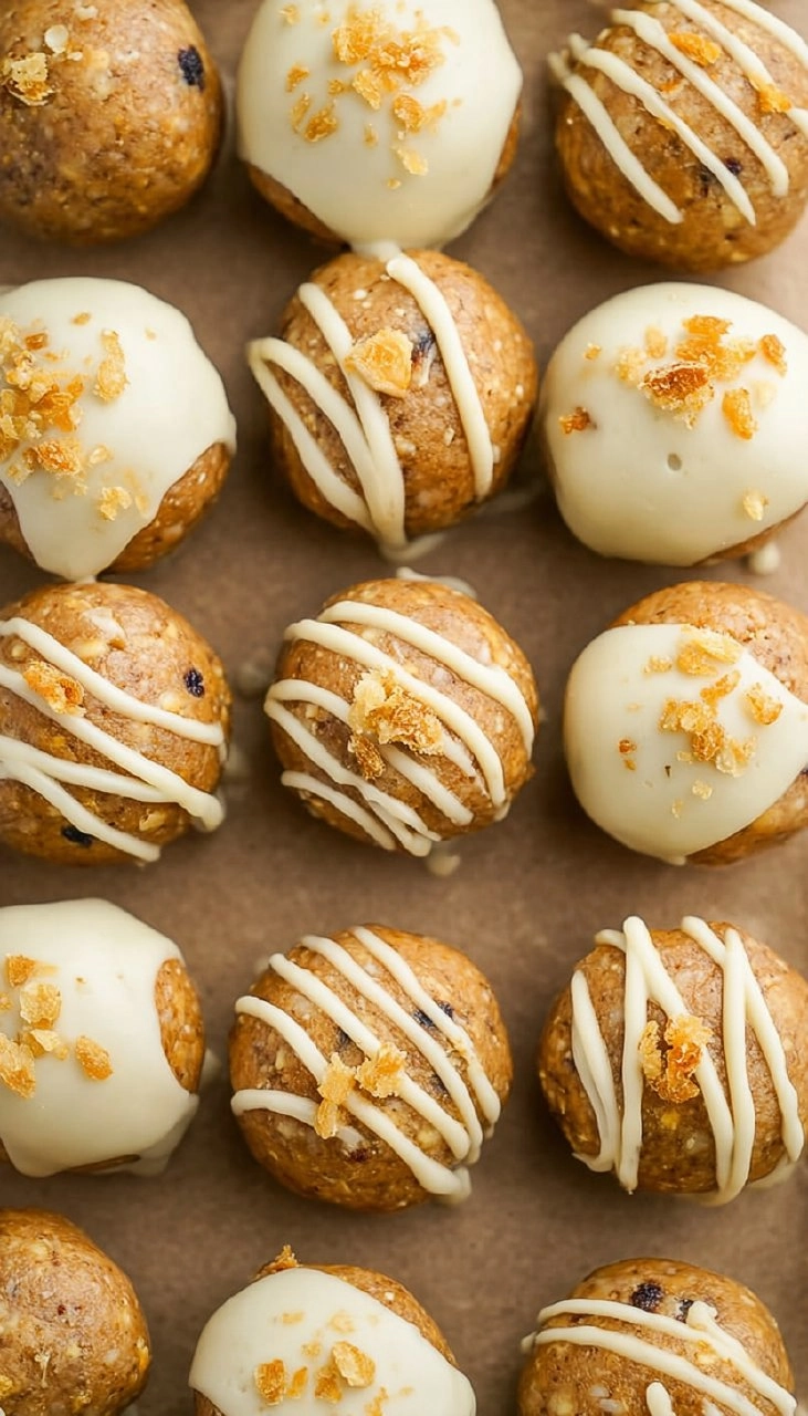 No-Bake Carrot Cake Protein Balls 110 No-Bake Carrot Cake Protein Balls