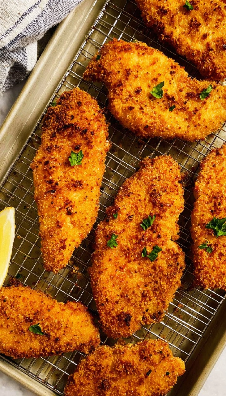 Oven Baked Chicken Cutlets
