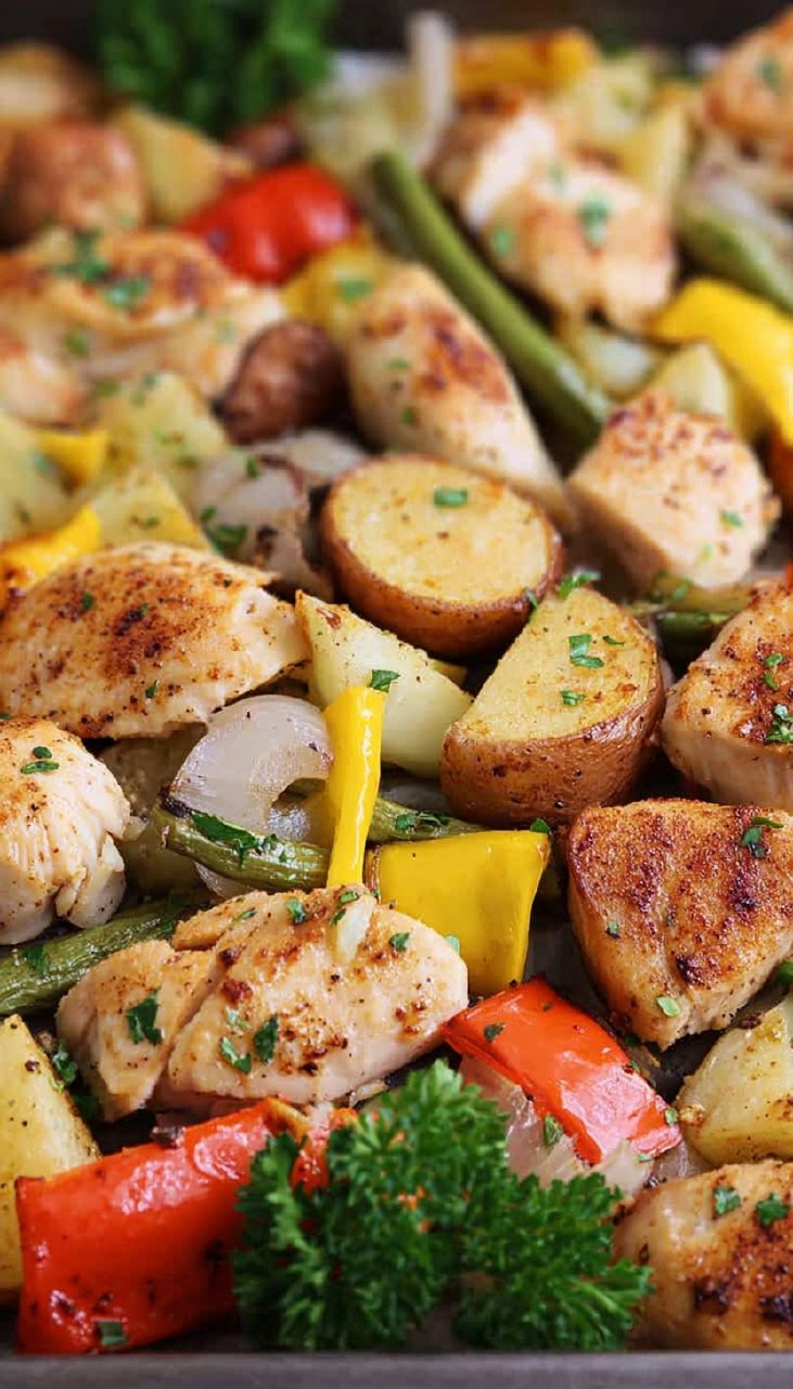 Ranch Chicken Sheet Pan Dinner