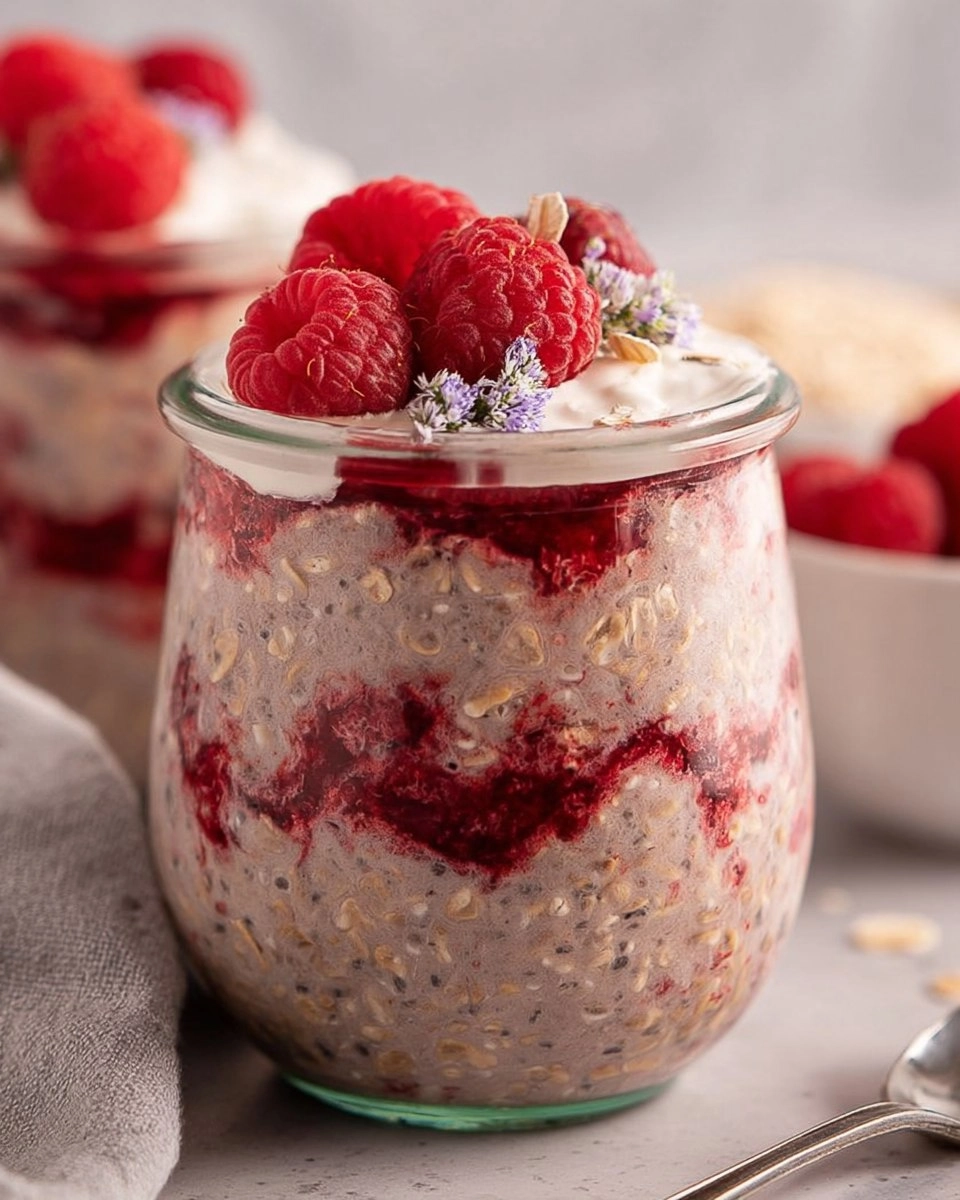 Raspberry Overnight Oats 1 Raspberry-Overnight-Oats-Recipe