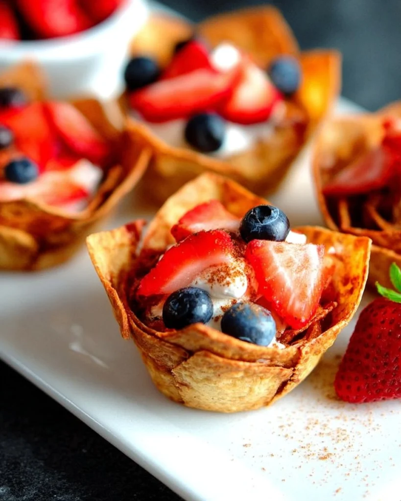 Red-White-and-Blue-Tortilla-Cups-Recipe