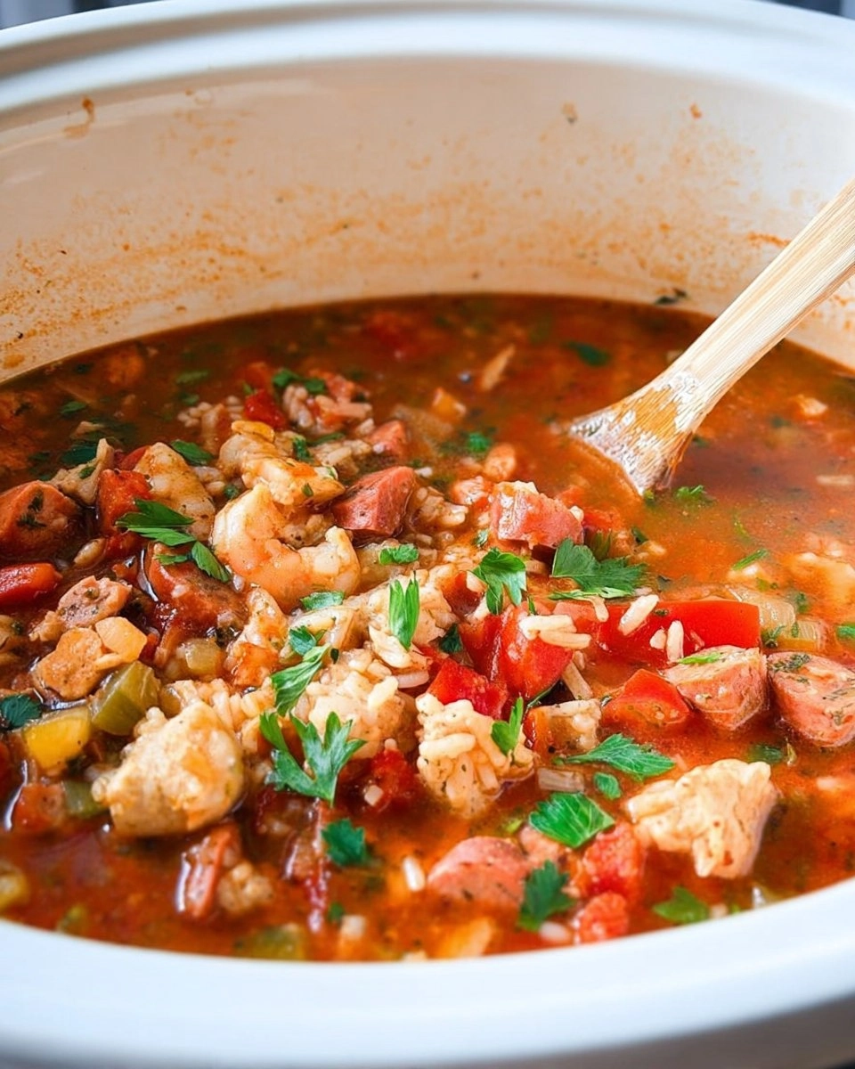 Slow Cooker Jambalaya