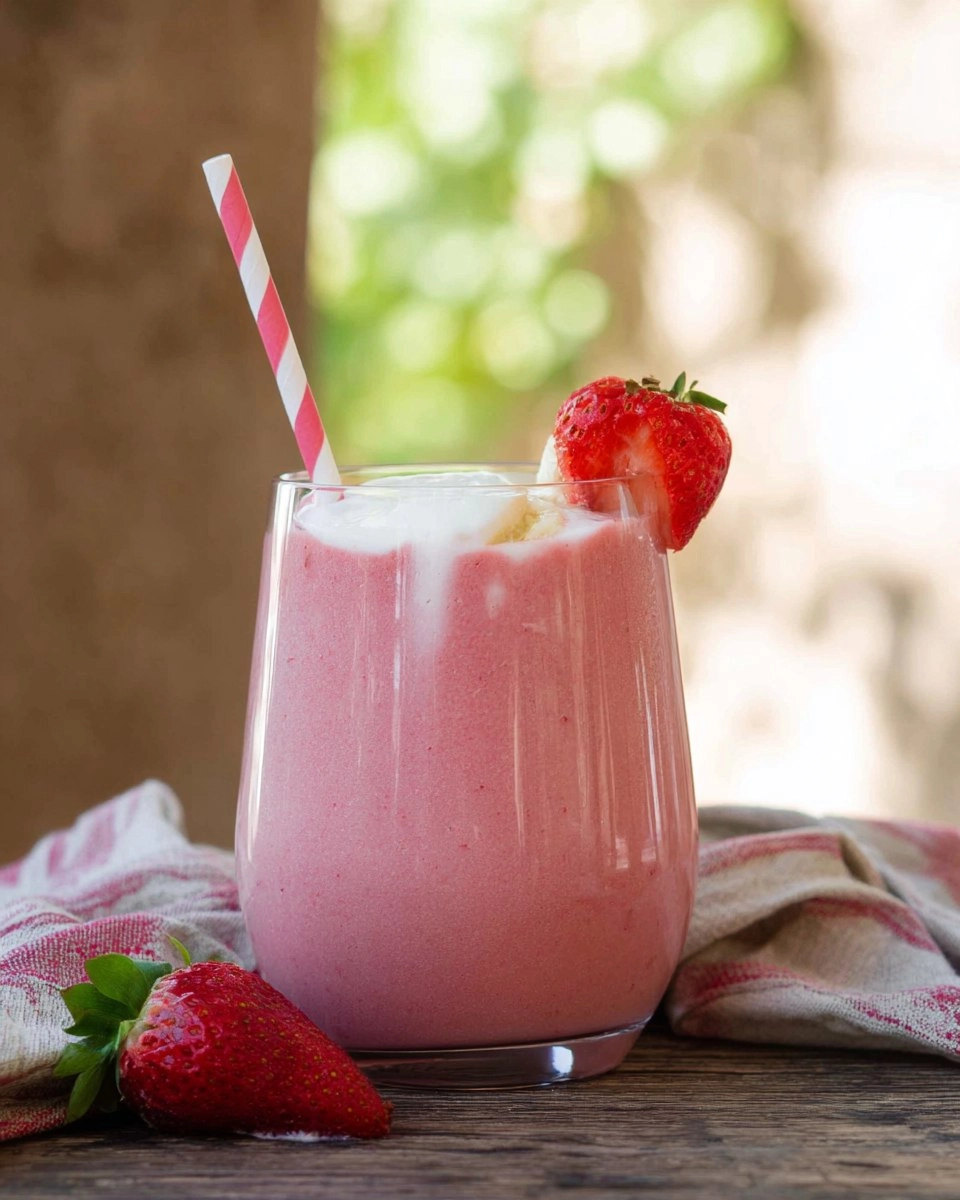 Strawberry Banana Smoothie with Yogurt 6 Strawberry-Banana-Smoothie-with-Yogurt-Recipe
