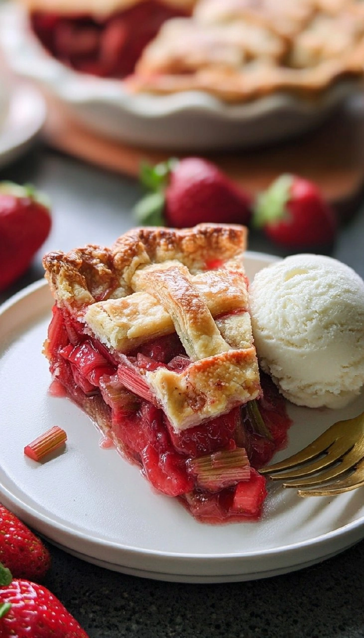 Strawberry Rhubarb Pie