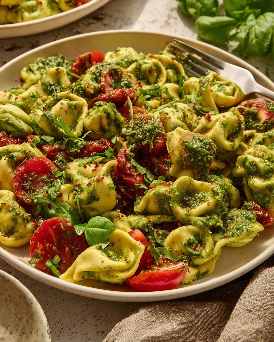 Tortellini Pesto Salad