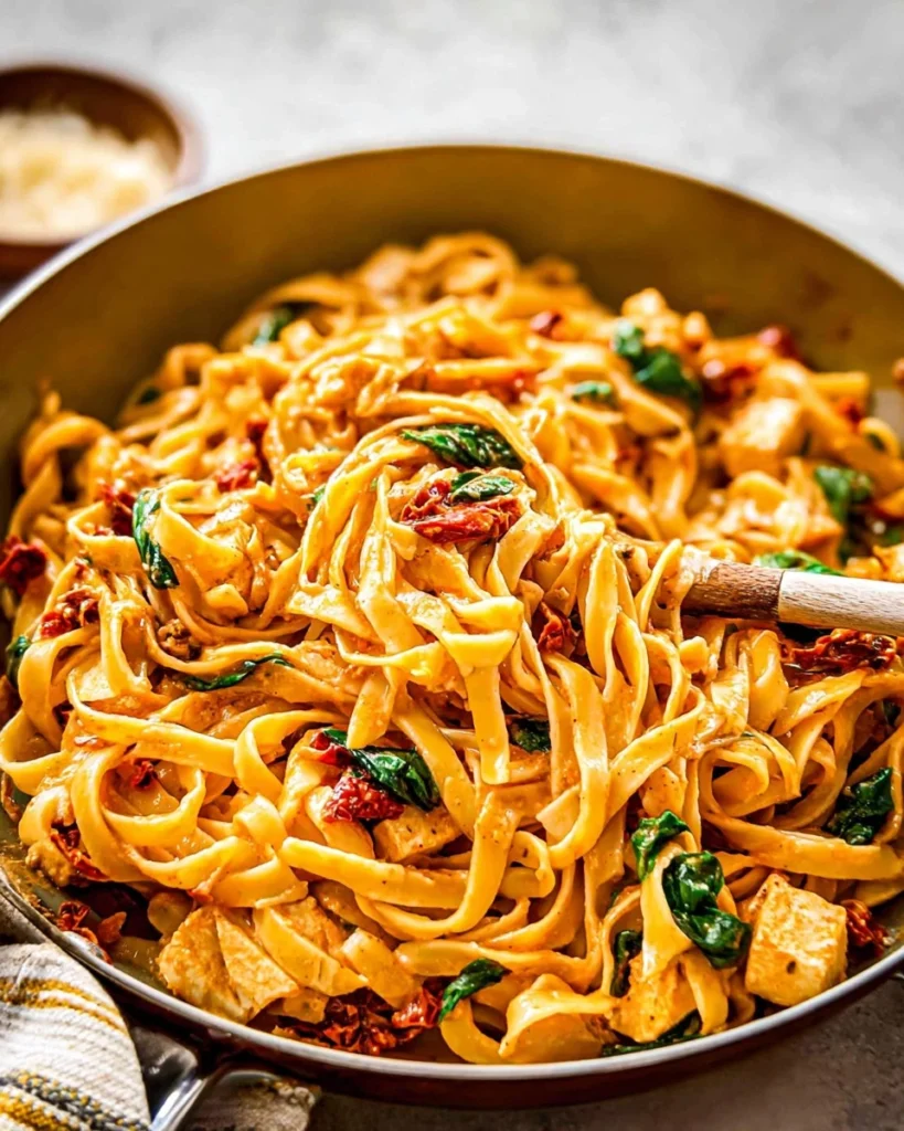 Whole-Wheat-Sun-Dried-Tomato-Basil-Pasta-Recipe