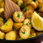 Air-Fryer-Greek-Roasted-Potatoes-Recipe
