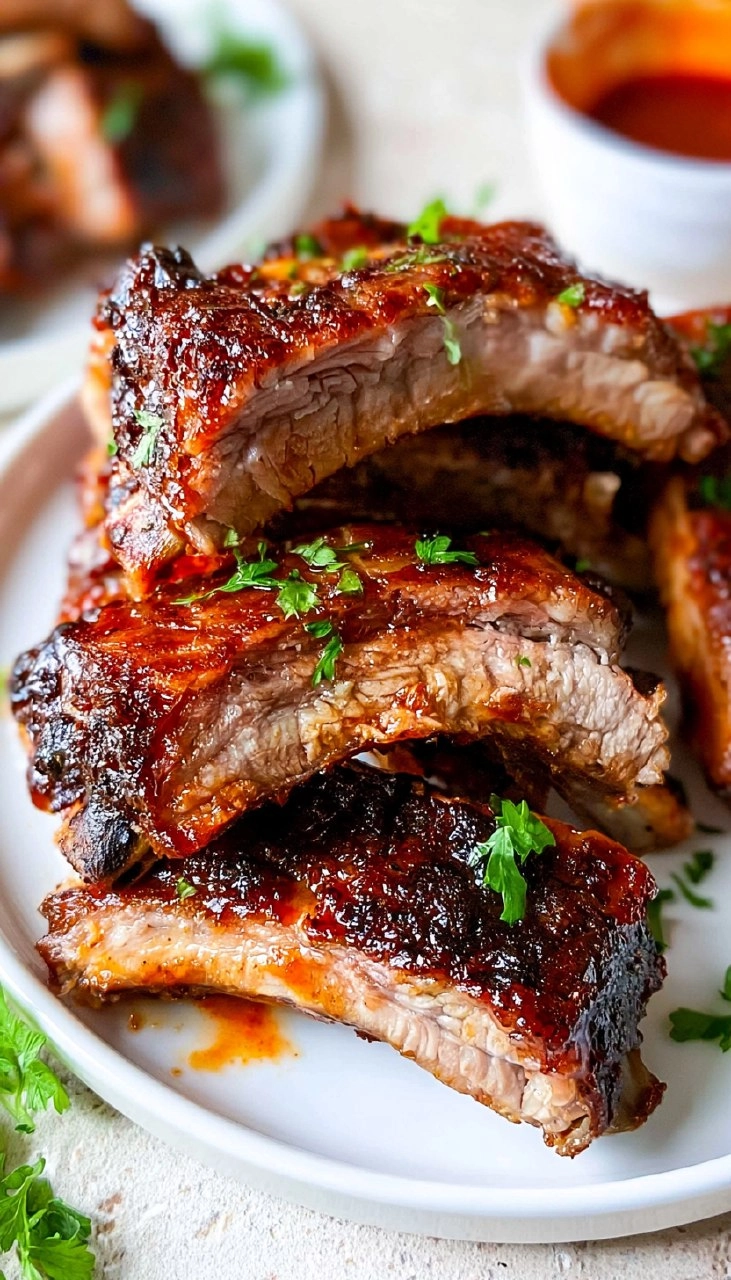 BBQ Ribs | Sticky Oven-Roasted Ribs for Father’s Day