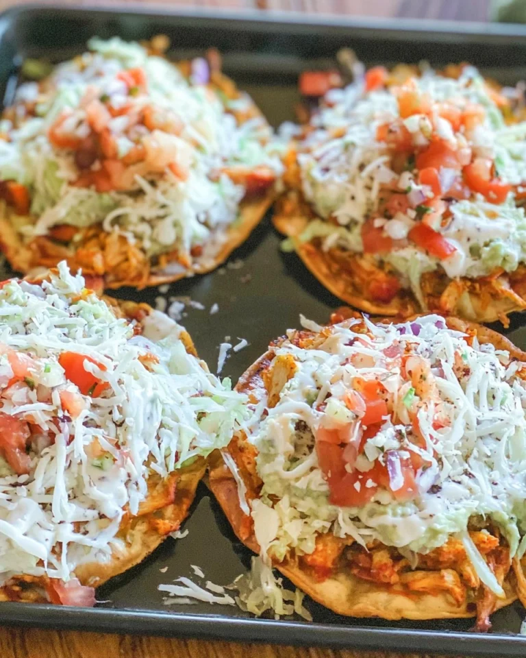 Baked-Chicken-Tostadas-Recipe