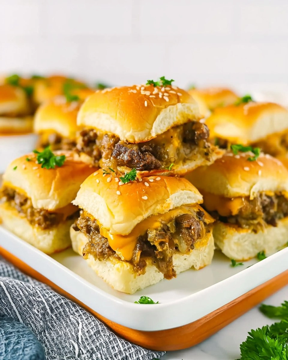 Cheeseburger Sliders | Easy Crowd-Pleasing Memorial Day Appetizer 5 Cheeseburger-Sliders-Easy-Crowd-Pleasing-Memorial-Day-Appetizer-Recipe