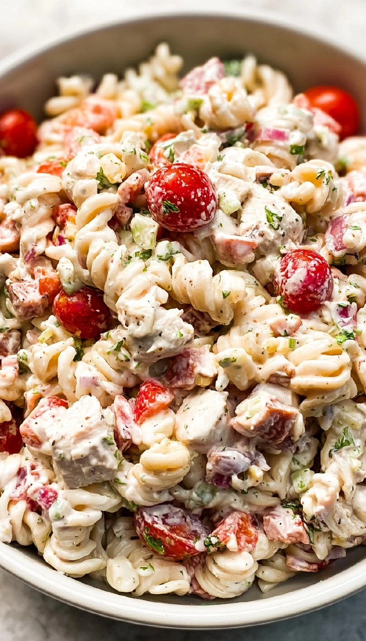 Chicken Ranch Pasta Salad 70 Chicken Ranch Pasta Salad
