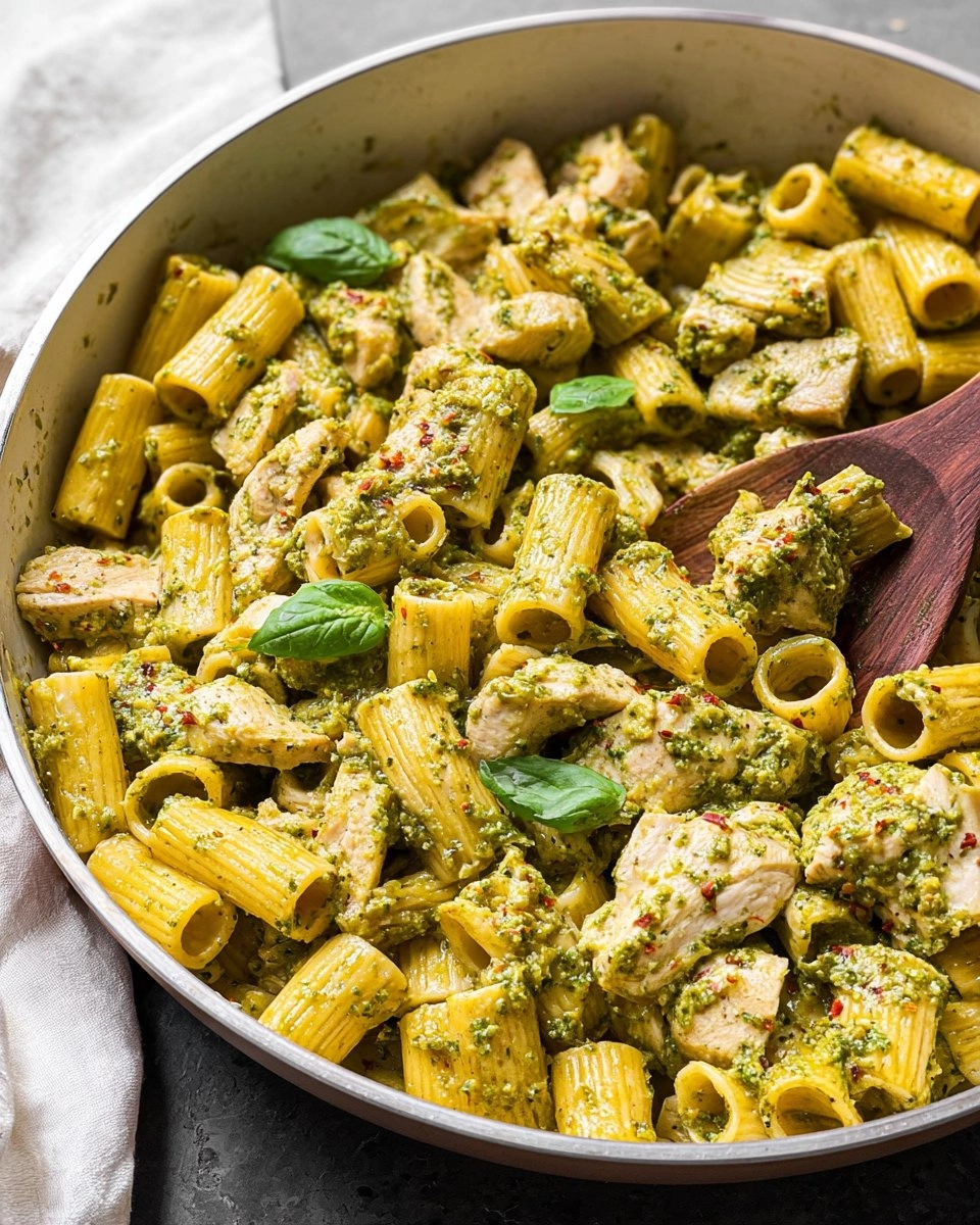 Chicken and Pesto Pasta