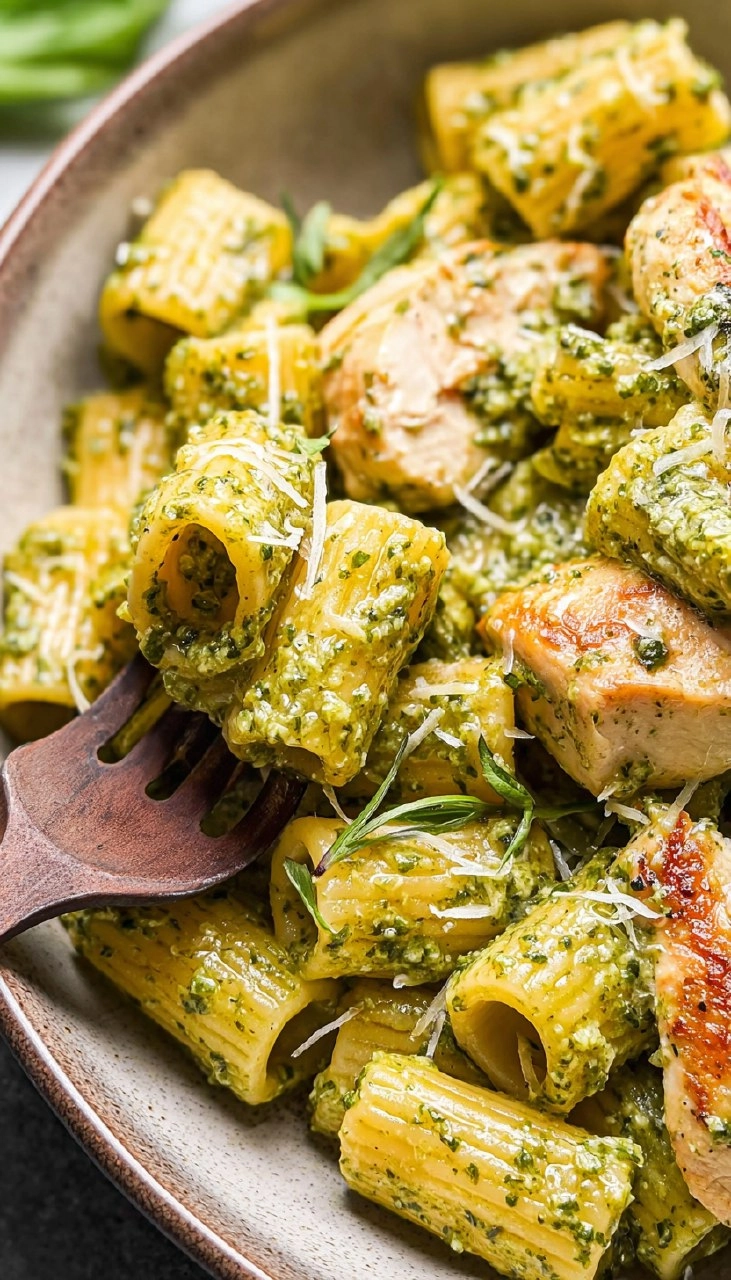 Chicken and Pesto Pasta