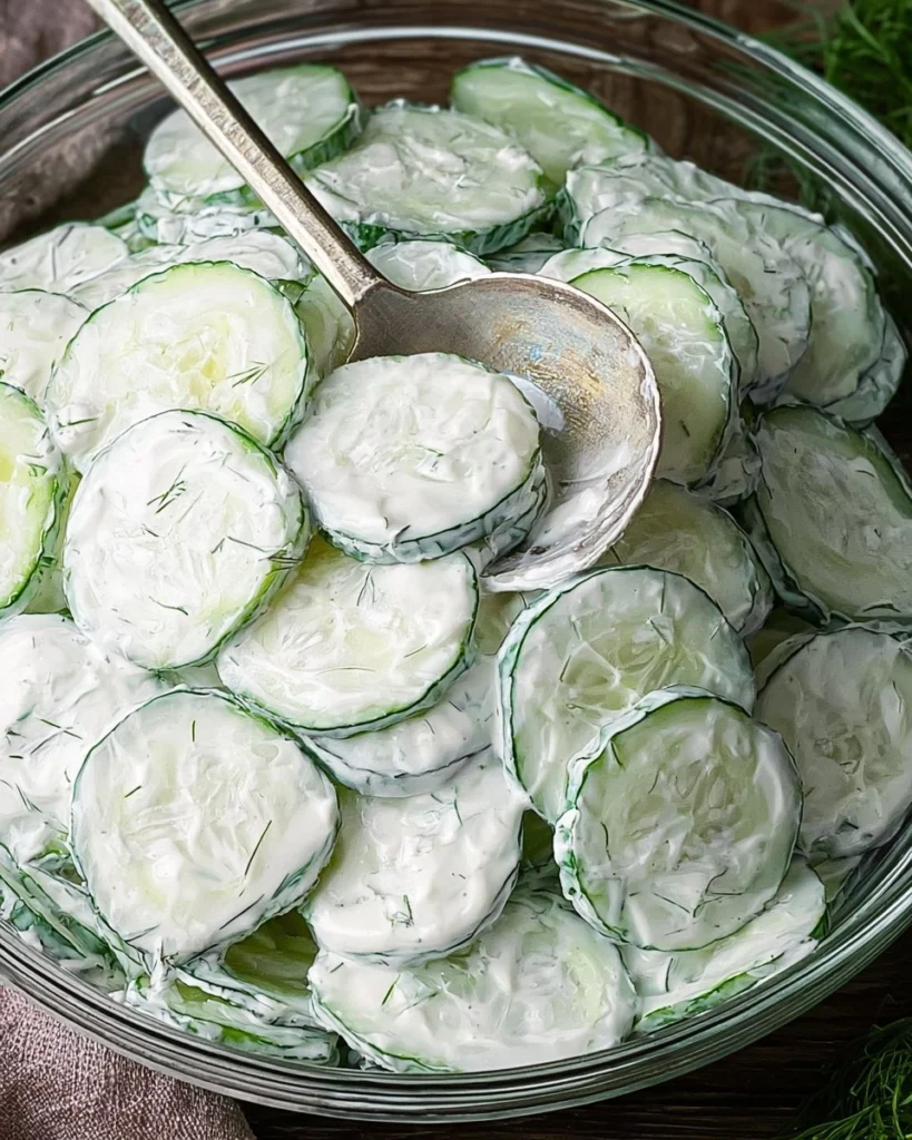 Creamy-Cucumber-Salad-Recipe