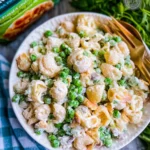 Creamy Ranch Pea Pasta Salad 111 Creamy-Ranch-Pea-Pasta-Salad-Recipe