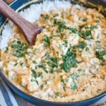 Creamy-Smothered-Chicken-and-Rice-Recipe