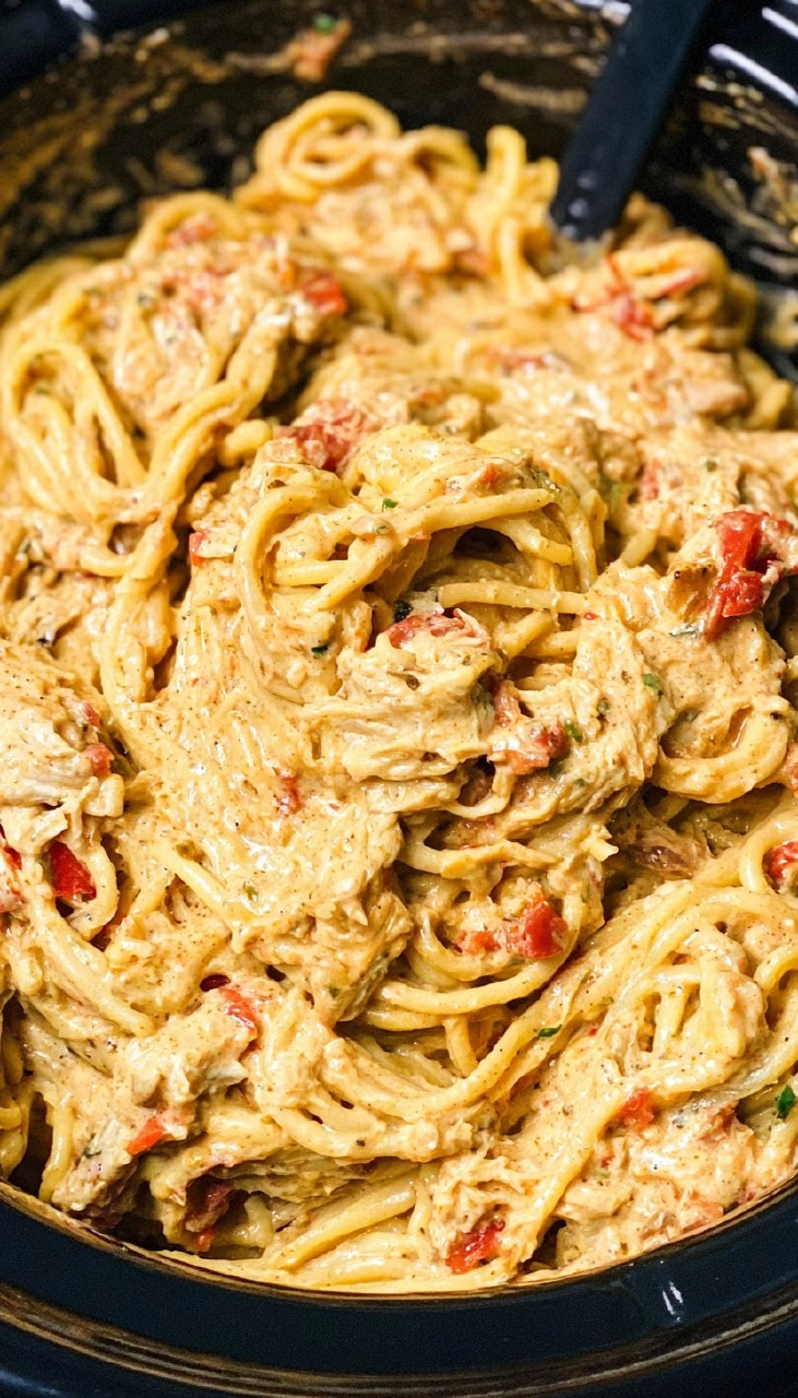 Crockpot Chicken Spaghetti 120 Crockpot Chicken Spaghetti